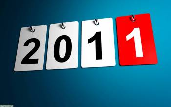 Обои на Новый год 2011, перекидной календарь, , перекидной календарь, Новый год, 2011, цифры