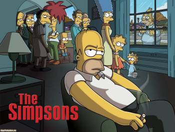 Симпсоны, обои 1600х1200 из мультсериала про семью Симпсонов, , Симпсоны, мультсериал, семья, мультфильм, обида