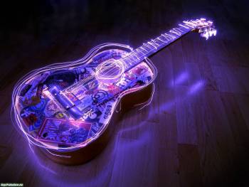 Гитара, красивые музыкальные обои 1600х1200, , гитара, музыка