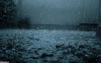 Широкоформатные обои с дождем, обои – дождь, , дождь, капли, лужа, настроение, непогода, ливень, макро, темный, грусть, одиночество