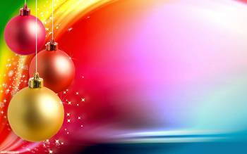 Яркие новогодние обои, красивые обои на Новый год, , Новый год, разноцветный