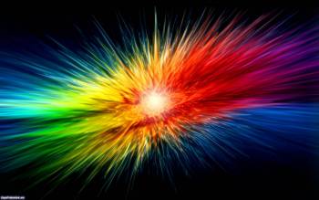 Разноцветный взрыв, яркие красочные обои 1920х1200, , взрыв, разноцветный, яркий, цвета, абстракция
