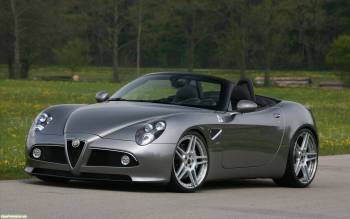 Alfa Romeo кабиолет, автомобильные обои, , Alfa Romeo, кабиолет, авто