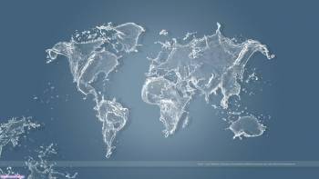 Карта мира. Абстрактные обои, , сияние, материк