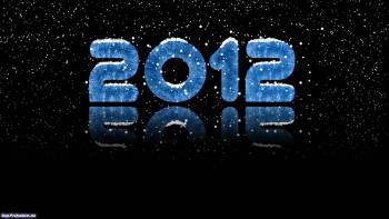 Креативные новогодние обои на Новый год 2012, , Новый год, 2012