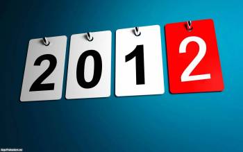 Новогодний календарь 2012, обои на Новый 2012 год, , 2012, Новый год, календарь, цифры
