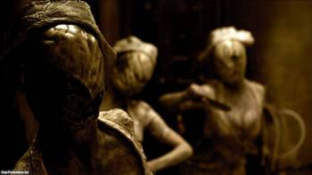 Медсестры из фильма Silent Hill 2, , Silent Hill, Сайлент Хилл 2, медсестра, ужас, страх, мутант, монстр, кино, фильм, фильм ужасов