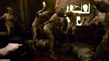Медсестры с ножами из фильма Silent Hill 2/Сайлент Хилл 2, , Сайлент Хилл 2, Silent Hill: Revelation 3D, Silent Hill, фильм, кино, ужас, страх, медсестра