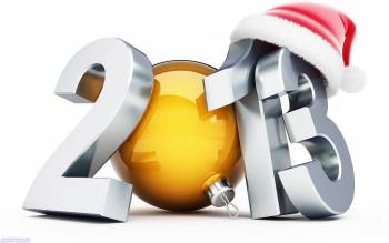 Красивые новогодние обои 2013, , 2013, Новый год, 3D