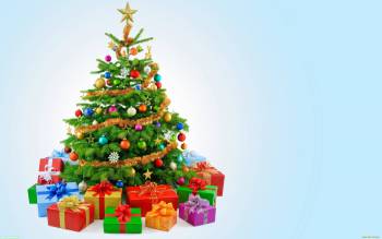 Подарки под елкой, Новогодние подарки, новый год, подарки, елка